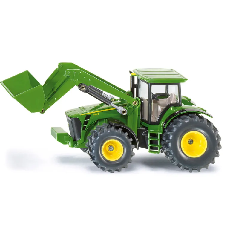 Siku John Deere Tractor with Front Loader, 1:50 Scale