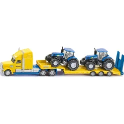 Siku Low Loader with New Holland Tractors 1:87