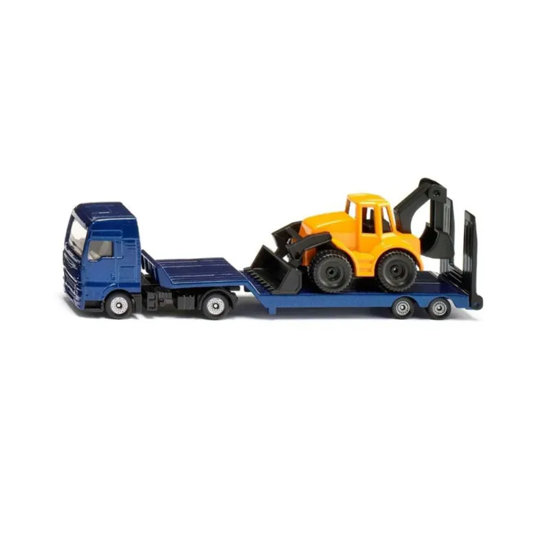 Siku MAN Low Loader with Backhoe Loader