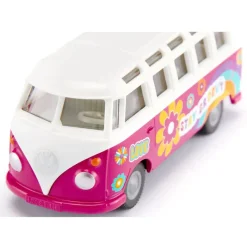 Siku Toy Car, VW T1 Samba - Size: 7.5 x 15.7 cm