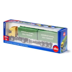 Siku Truck with Container, 1:50 Scale