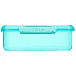Sistema Coloured Lunch Box with 1 Compartment, 2L - Teal