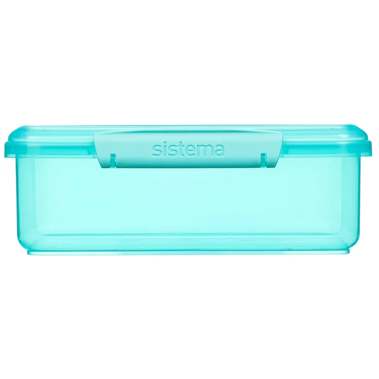 Sistema Coloured Lunch Box with 1 Compartment, 2L - Teal