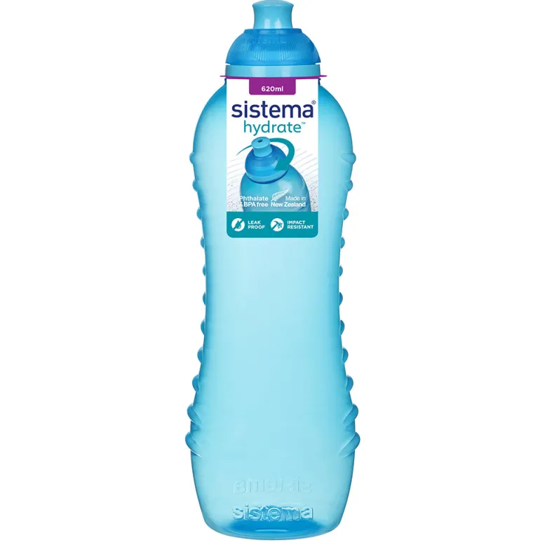 Sistema Drink Bottle, Twist 'N' Sip 620 ml - Ocean Blue