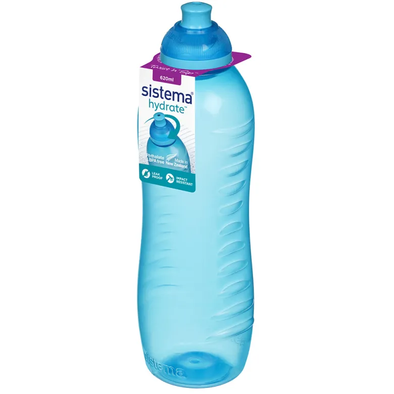 Sistema Drink Bottle, Twist 'N' Sip 620 ml - Ocean Blue