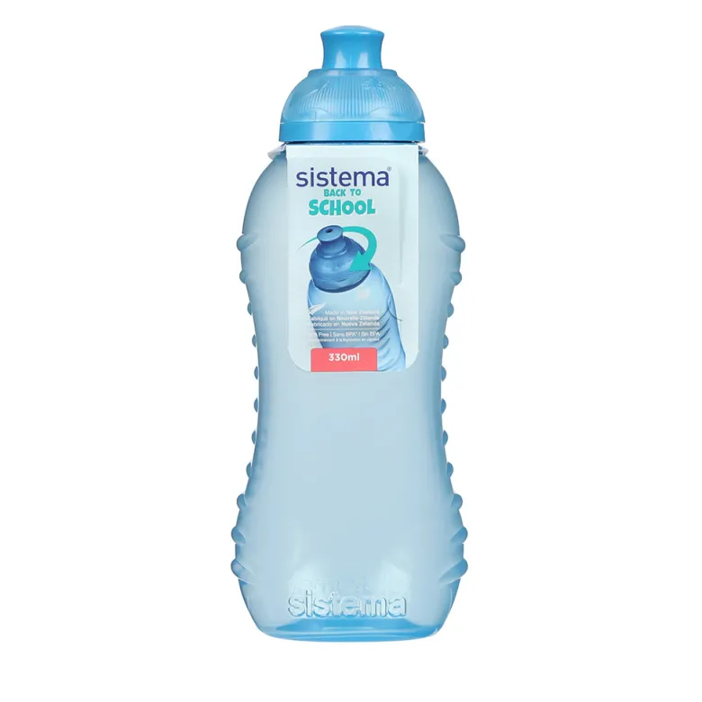 Sistema Drink Bottle, Twist 'N' Sip 330 ml - Satin Sky Blue