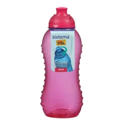 Sistema Drinking Bottle, Twist 'N' Sip 330 ml - Pink