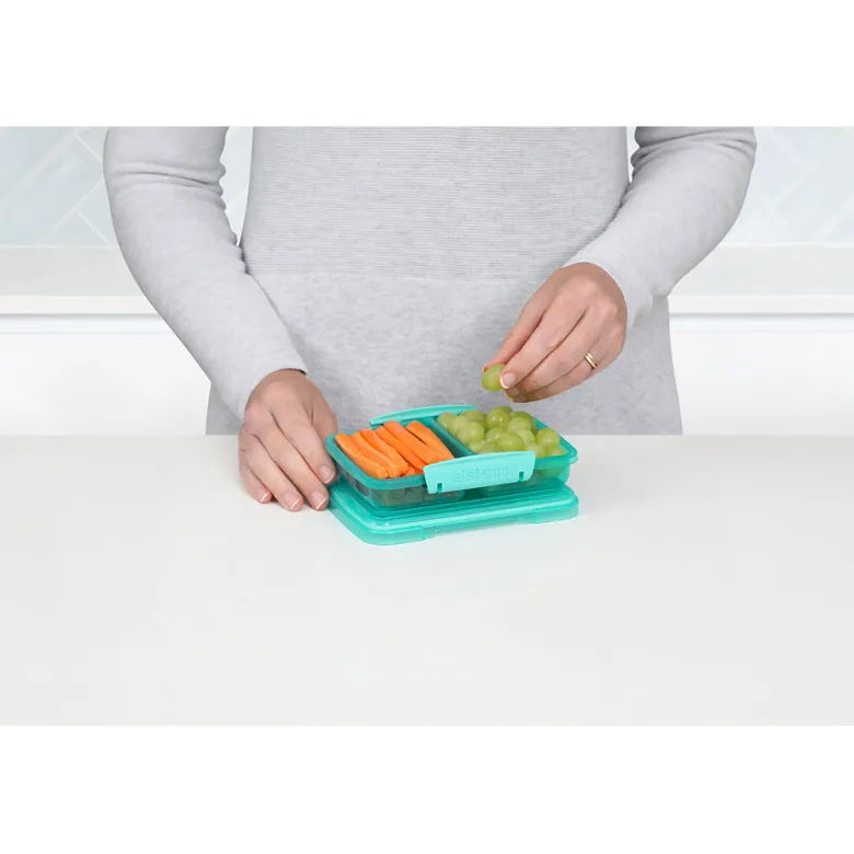Sistema Food Container Small Split, Trend 350 ml - Teal