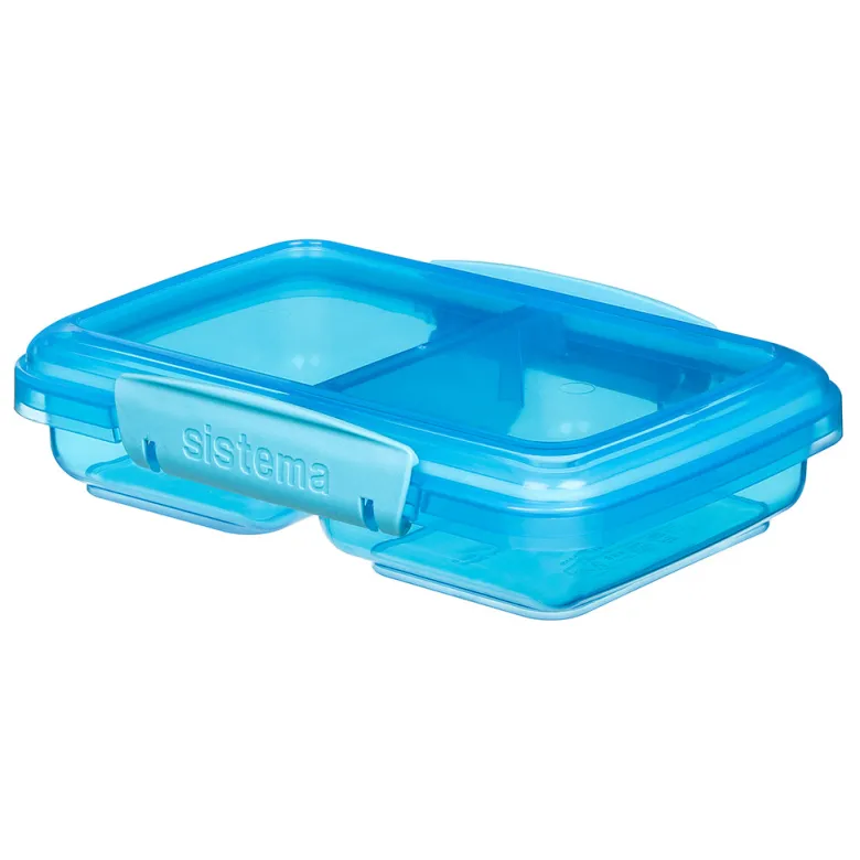 Sistema Lunch Box Small Split, Trend 350 ml - Blue