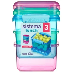 Sistema Lunch Packs 3-Pack 400 ml