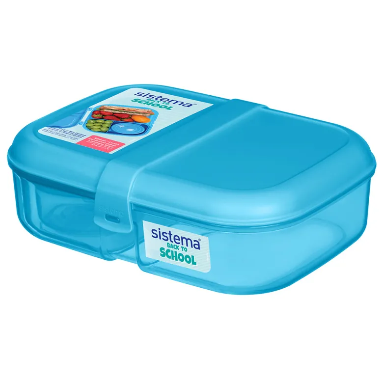 Sistema Ribbon Lunch Box, 1.1 L – Satin Sky Blue