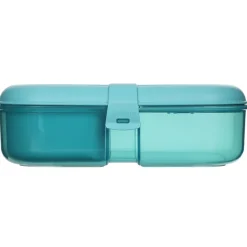 Sistema Ribbon Lunch To Go Lunch Box, 1.1 L - Teal Stone