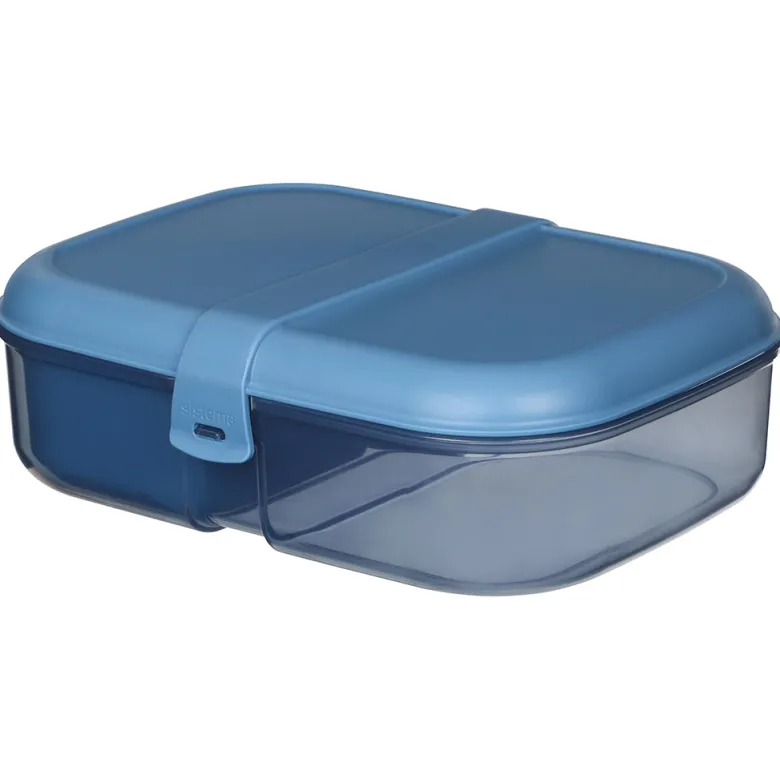 Sistema Ribbon Lunch To Go Food Container, 1.1 L - Mountain Blue