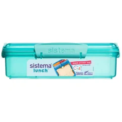 Sistema Snack Attack Duo Lunch Container 975 ml, Teal