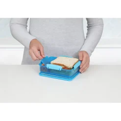 Sistema Snack Attack Duo Lunch Container 975 ml, Blue