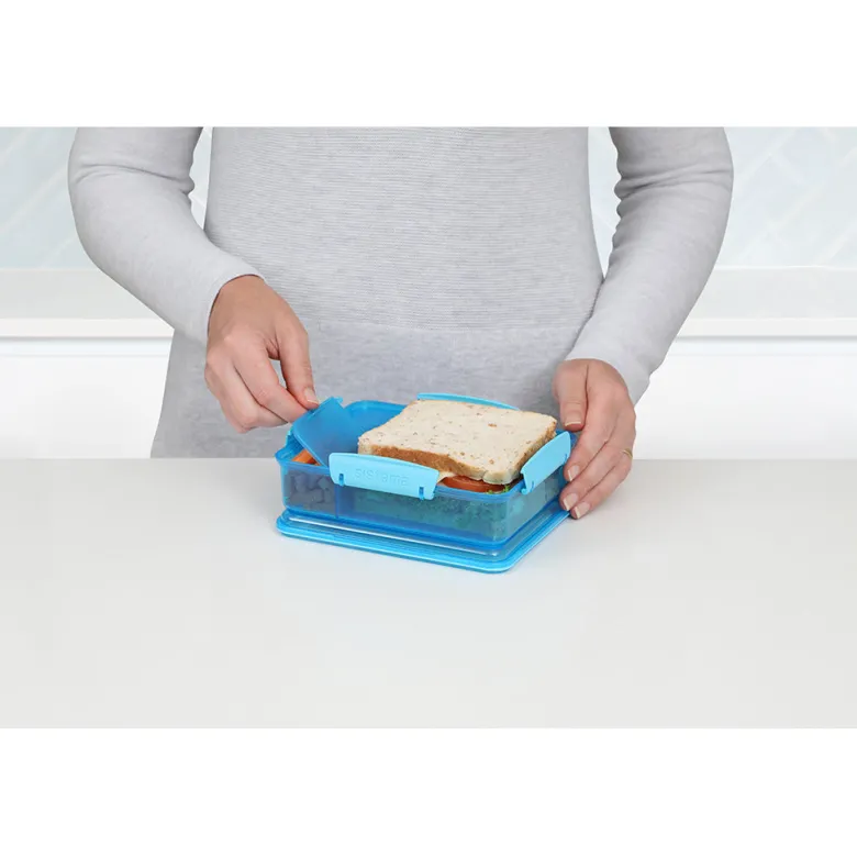 Sistema Snack Attack Duo Lunch Container 975 ml, Blue