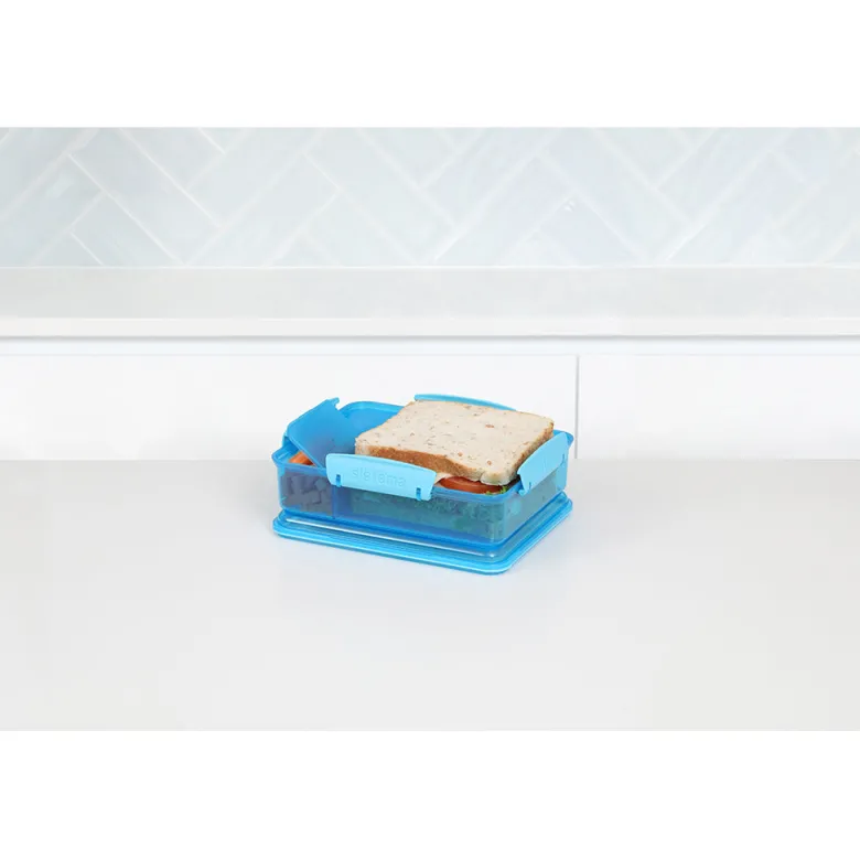Sistema Snack Attack Duo Lunch Container 975 ml, Blue