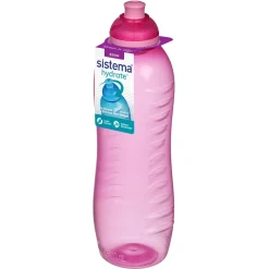 Sistema Water Bottle, Twist 'N' Sip 620 ml - Pink