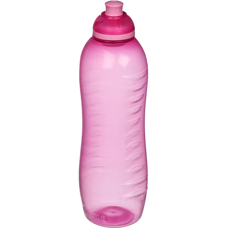 Sistema Water Bottle, Twist 'N' Sip 620 ml - Pink