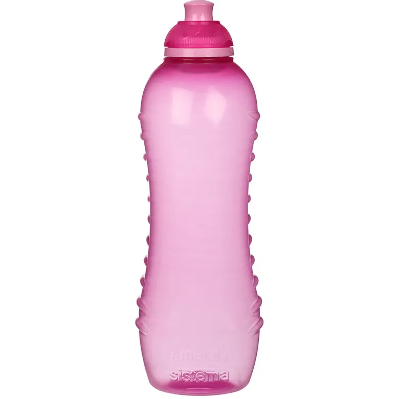 Sistema Water Bottle, Twist 'N' Sip 620 ml - Pink