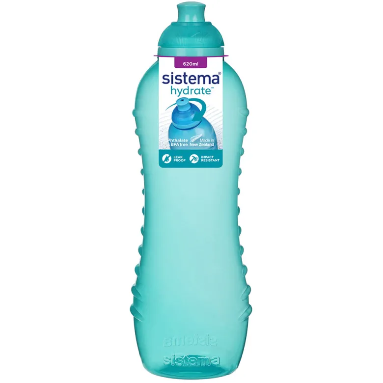 Sistema Water Bottle, Twist 'N' Sip 620 ml - Minty Teal