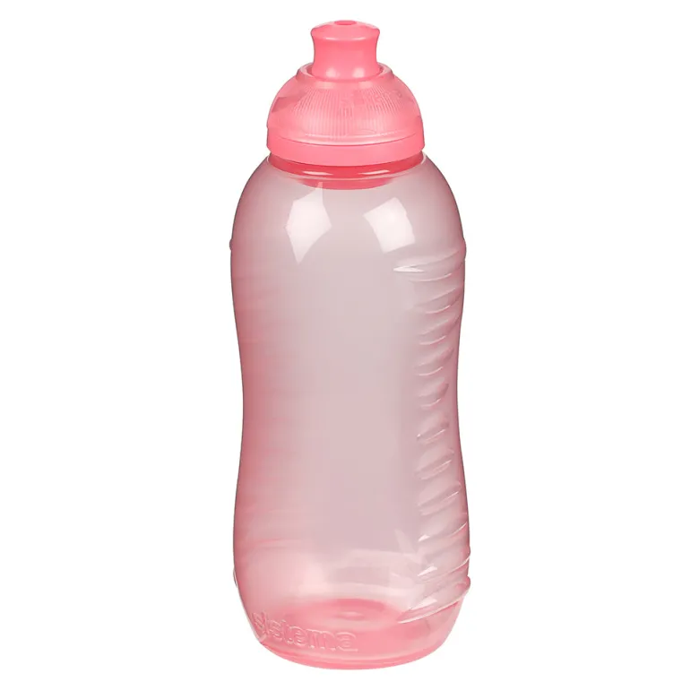 Sistema Water Bottle, Twist 'N' Sip 330 ml - Pink Punch