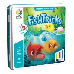 SmartGames FishTricks, Magnetic Travel Game with Fishy Tricks