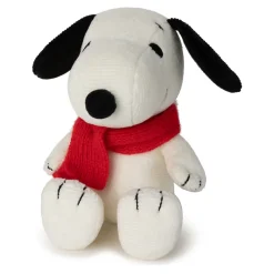 Snoopy Plush Toy with Scarf, 17 cm – Nuser Bamse