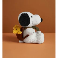 Snoopy Plush with Woodstock in Backpack, 20 cm