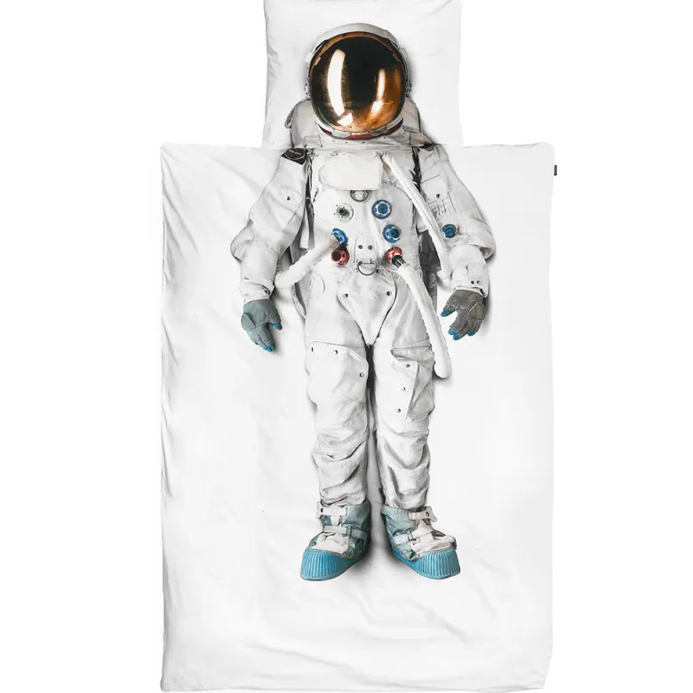 Snurk Adult Bedding, Organic - Astronaut
