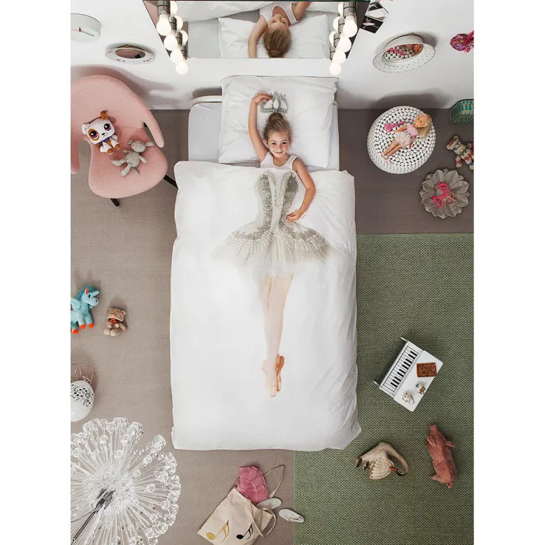 Snurk Adult Bedding, Organic - Ballerina