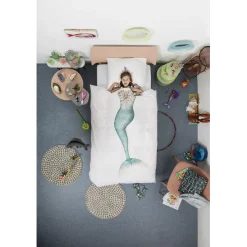 Snurk Adult Bedding, Organic - Mermaid