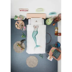 Snurk Adult Bedding, Organic - Mermaid