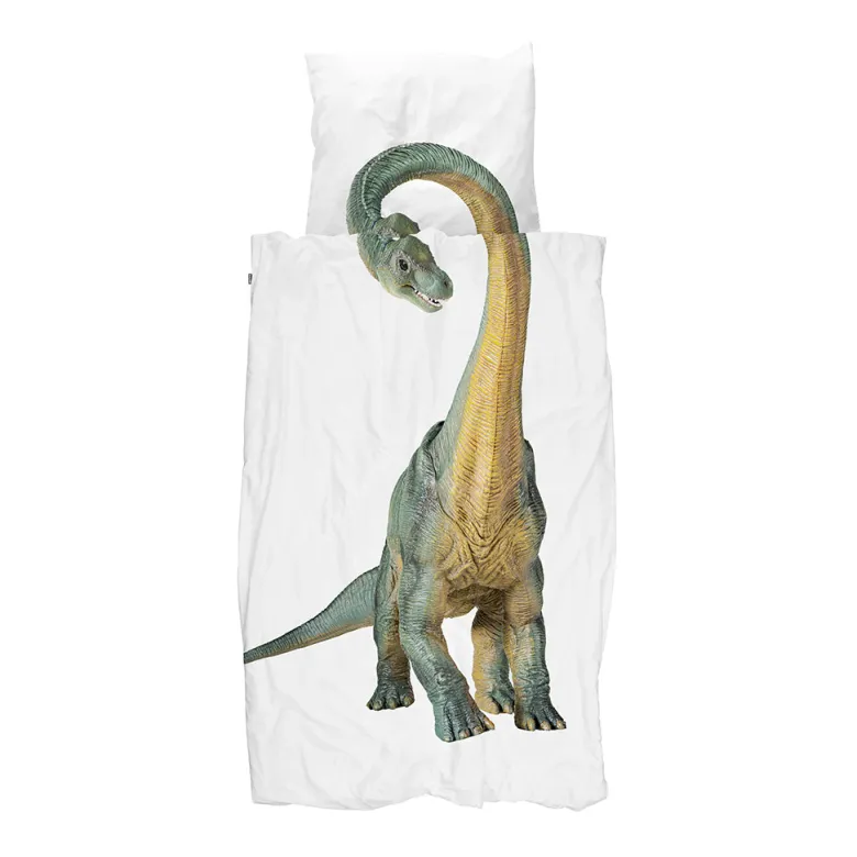 Snurk Adult Bedding, Organic - Brontosaurus