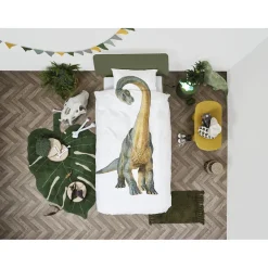 Snurk Adult Bedding, Organic - Brontosaurus