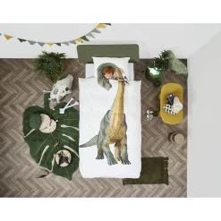 Snurk Adult Bedding, Organic - Brontosaurus