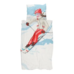 Snurk Adult Bedding, Organic - Ski Girl