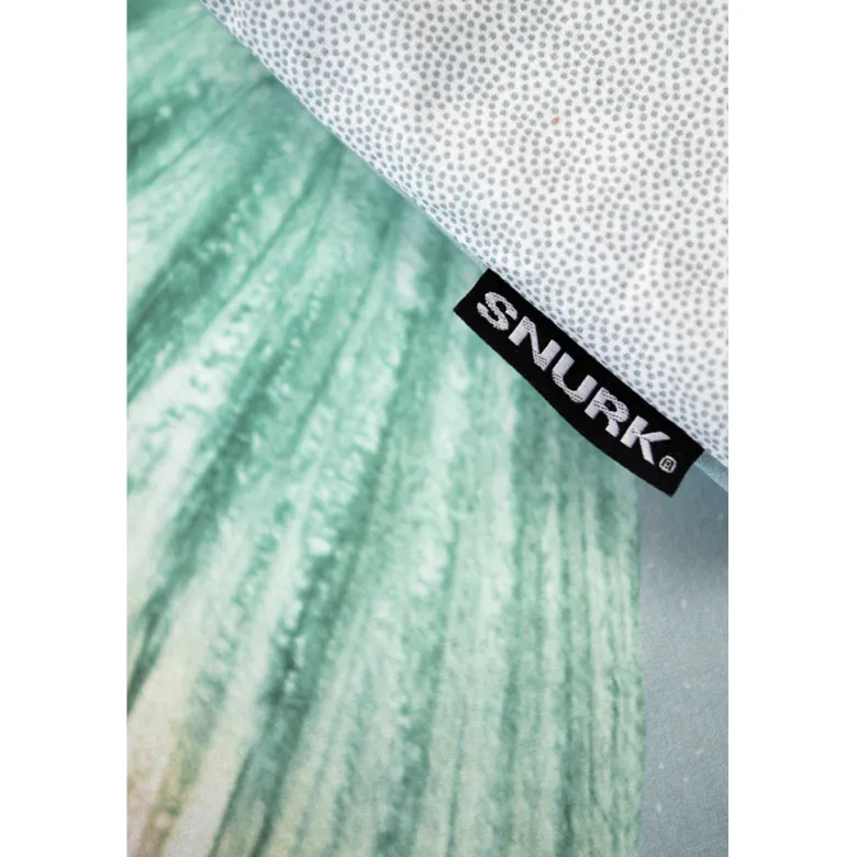 Snurk Adult Bedding, Organic - Mermaid Aqua