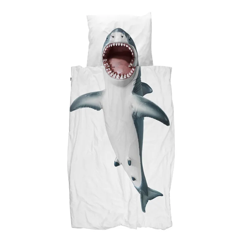 Snurk Organic Adult Bedding – Shark