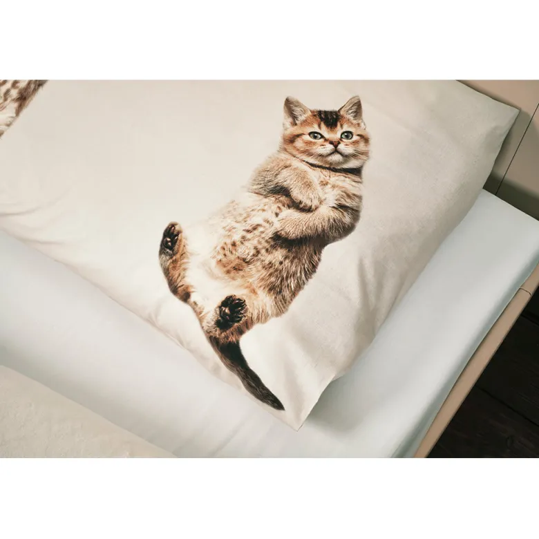 Snurk Organic Adult Bedding - Kitten Friends