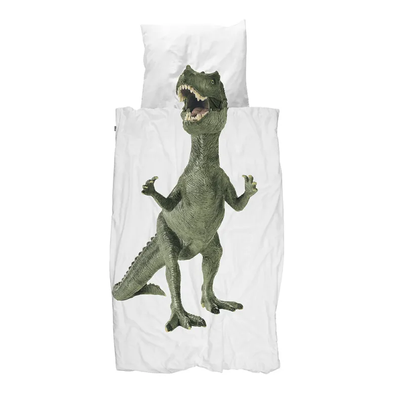 Snurk Organic Bedding for Adults – Dinosaur
