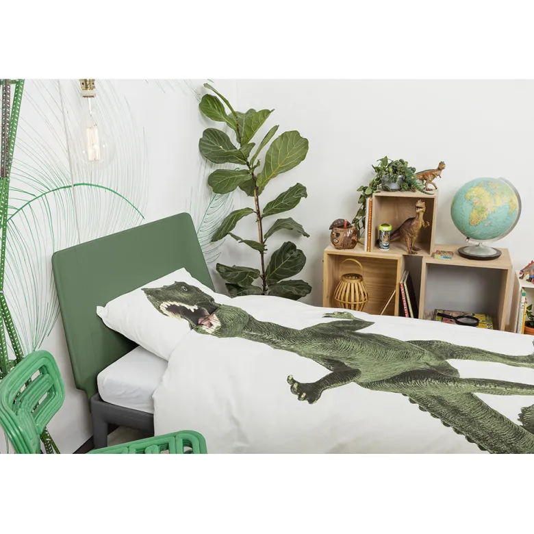 Snurk Organic Bedding for Adults – Dinosaur