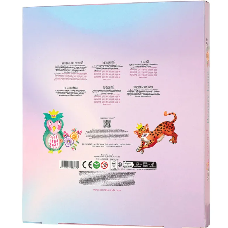 Souza Beauty Luxe Makeup Set for Children