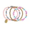 Souza Bracelet Set, 4 Pieces, Maerle - Heart