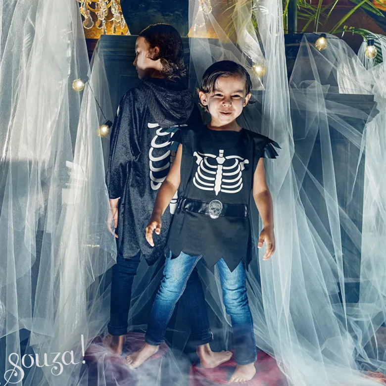 Souza Casper Tunic with Bone Print, Size 3-7 Years