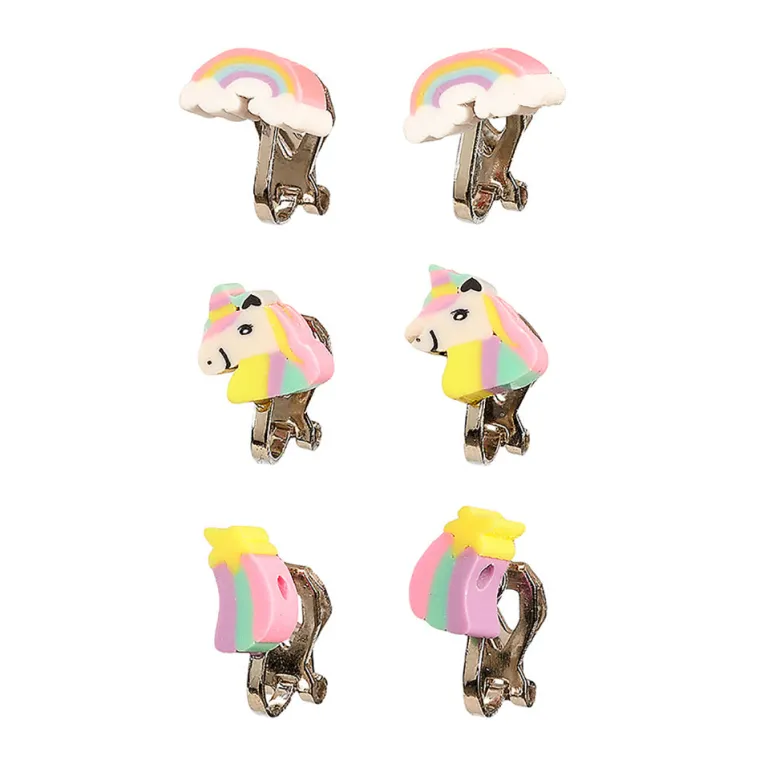 Souza Clip-On Earrings for Kids, Set of 3 - Hera
