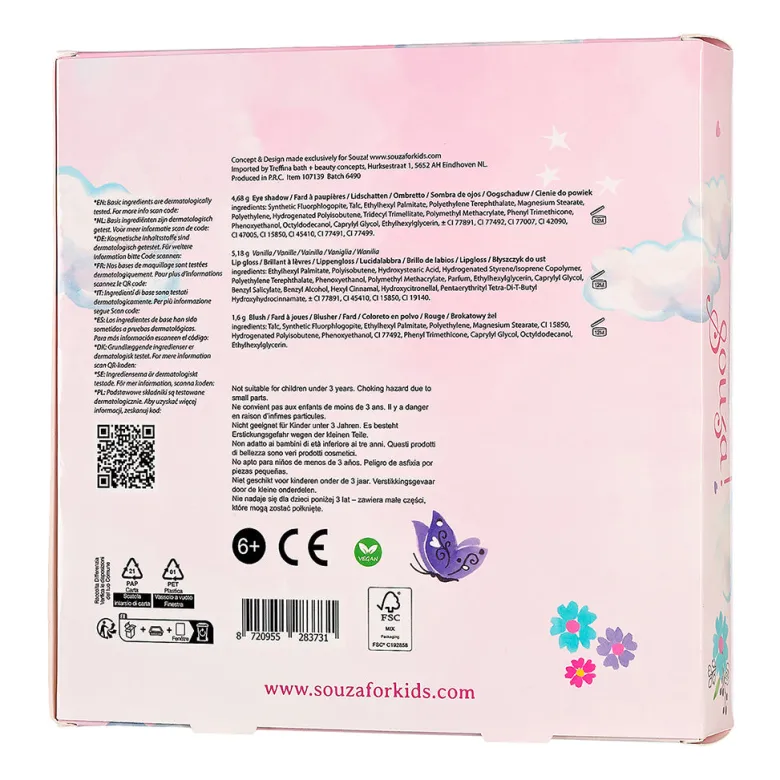 Souza Makeup for Kids, Beauty Palette