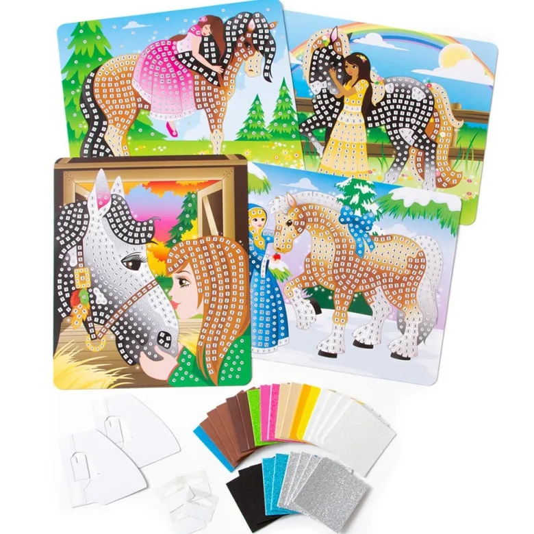 Sticky Mosaics Horses