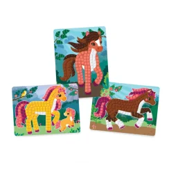 Sticky Mosaics Horses