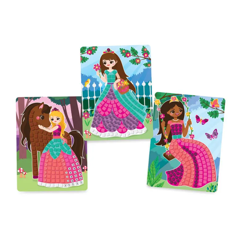 Sticky Mosaics Princess, Travel Set